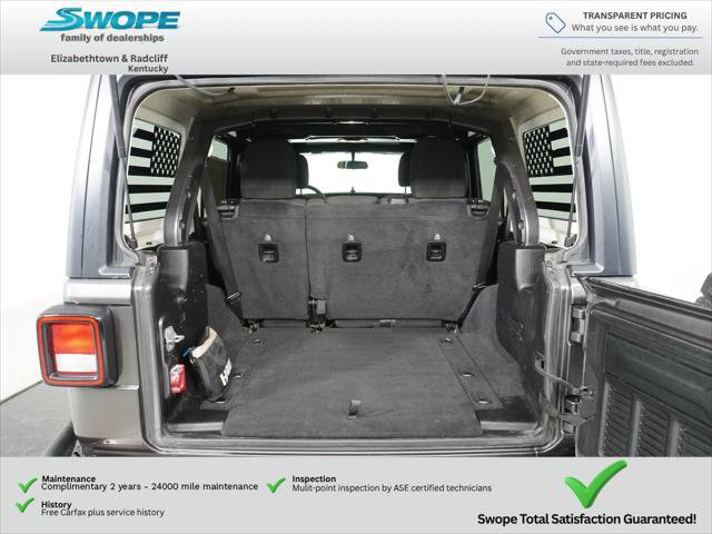 Certified 2020 Jeep Wrangler Unlimited Sahara AWD/4WD image 9