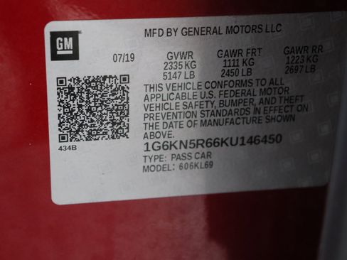 Used 2019 Cadillac CT6 Sport AWD/4WD image 47
