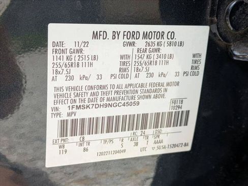 Used 2022 Ford Explorer XLT w/ Class IV Trailer Tow Package RWD image 15