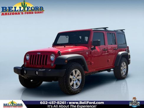 Used 2016 Jeep Wrangler Unlimited Sport w/ Quick Order Package 24S AWD/4WD image 1