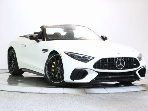 Used 2022 Mercedes-Benz SL 63 AMG 4MATIC w/ Driver Assistance Package image 1