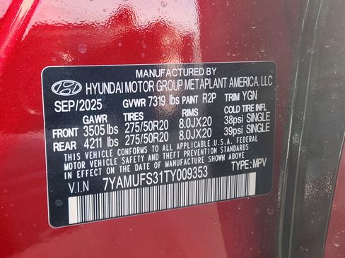 New 2026 Hyundai Ioniq 9 SEL AWD/4WD image 24