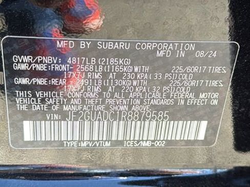 Used 2024 Subaru Crosstrek 2.0i Premium AWD/4WD image 30