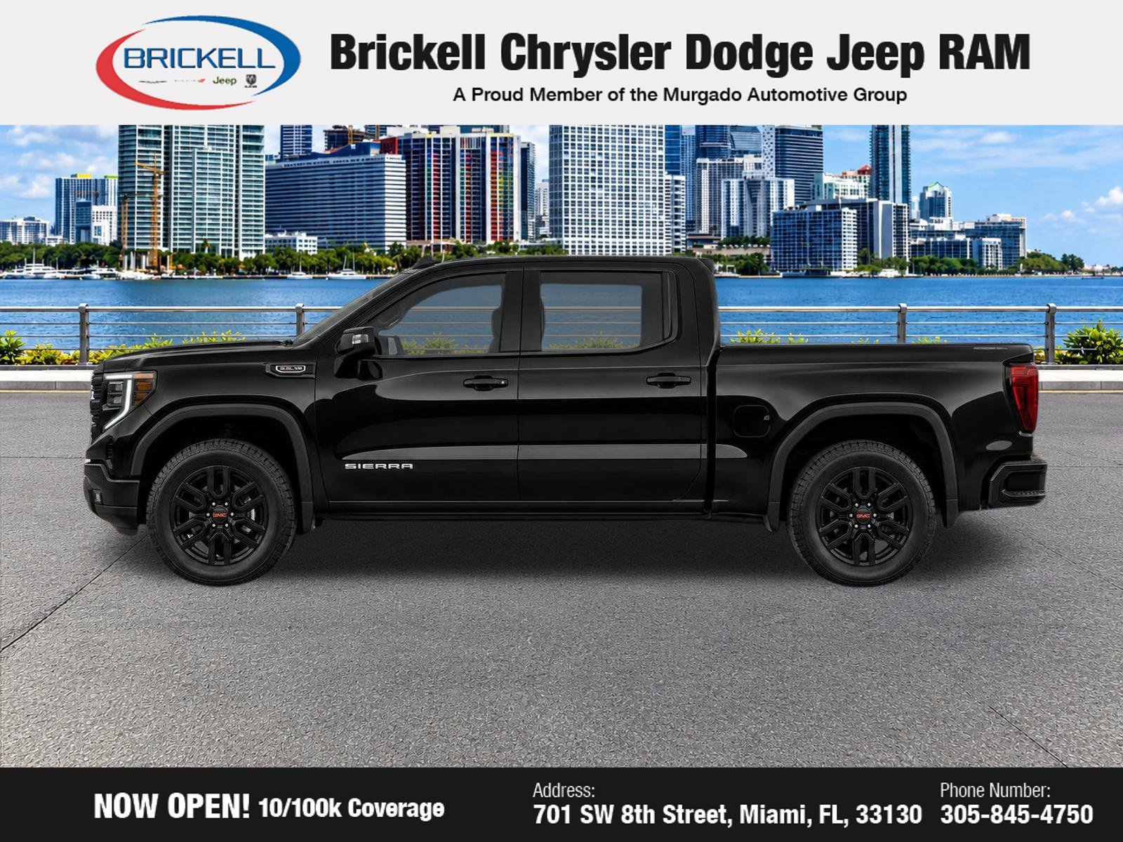 Used 2024 GMC Sierra 1500 Elevation w/ LPO, Elevation Black Package RWD image 9