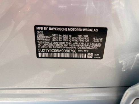 Used 2021 BMW X3 M40i w/ Premium Package AWD/4WD image 37