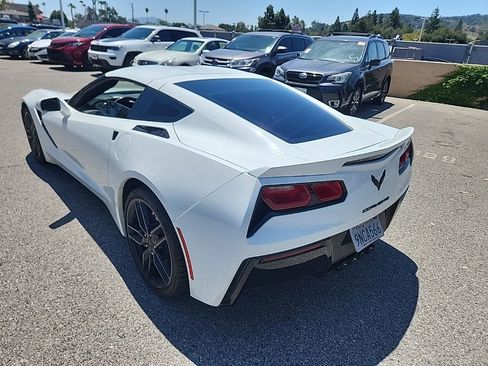 Used 2019 Chevrolet Corvette Stingray Coupe w/ Carbon Flash Badge Package RWD image 3