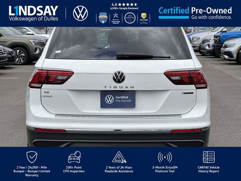 Certified 2022 Volkswagen Tiguan SE image 6