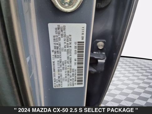 Certified 2024 MAZDA CX-50 AWD 2.5 S w/ Cargo Package image 35