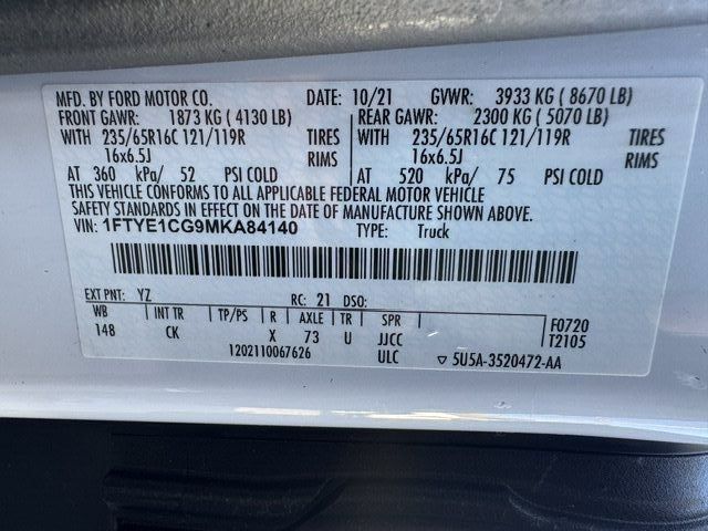 Used 2021 Ford Transit 150 Medium Roof w/ Interior Upgrade Package RWD image 20