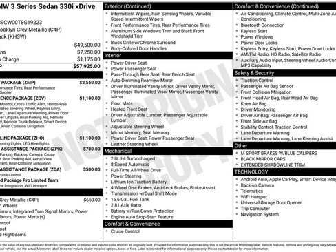 New 2026 BMW 330i xDrive Sedan w/ M Sport Package image 2
