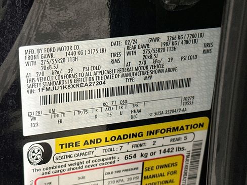Used 2024 Ford Expedition Limited RWD image 12