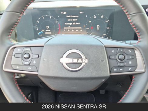 Used 2026 Nissan Sentra SR w/ Floor Mat Package FWD image 12