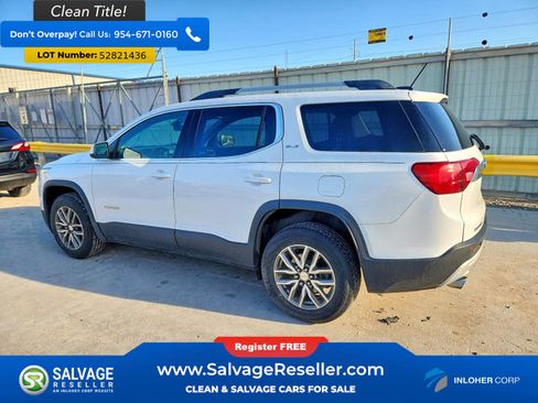 Used 2018 GMC Acadia SLE w/ Driver Alert Package I FWD image 3