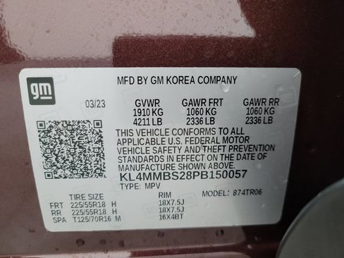 Used 2023 Buick Encore GX Preferred w/ Cold Weather Comfort Package FWD image 33