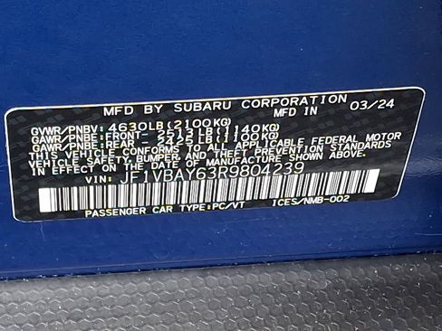 Used 2024 Subaru WRX TR image 27