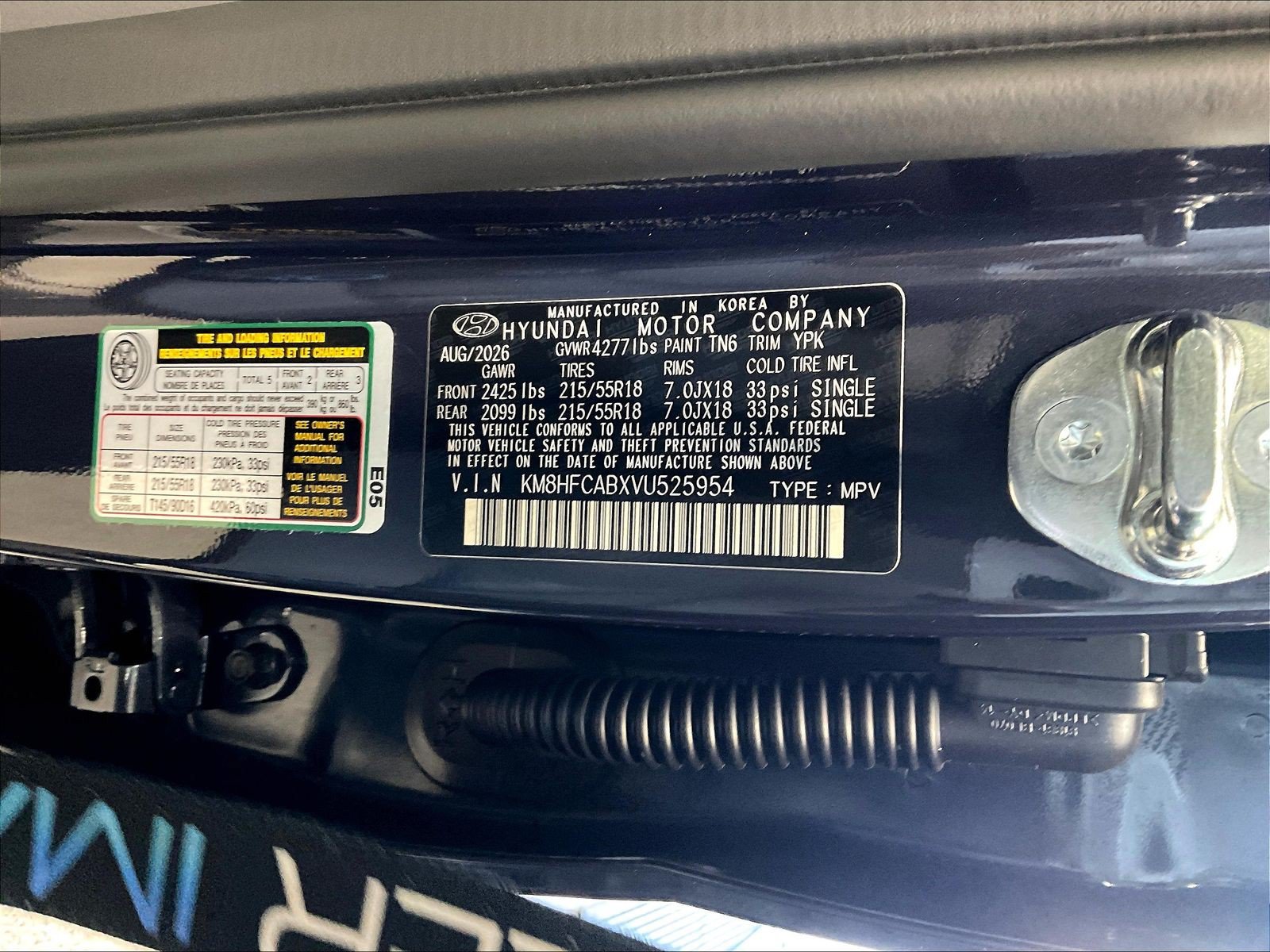 New 2027 Hyundai Kona SEL Sport AWD/4WD image 20