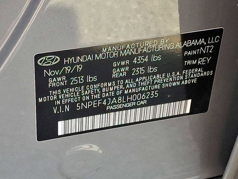 Used 2020 Hyundai Sonata SEL w/ Convenience Package FWD image 27