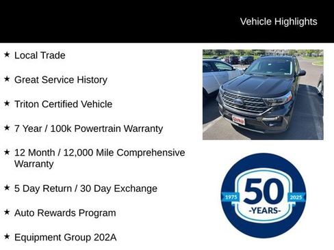 Used 2023 Ford Explorer XLT w/ Equipment Group 202A AWD/4WD image 5
