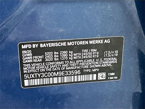 Used 2021 BMW X3 sDrive30i image 32