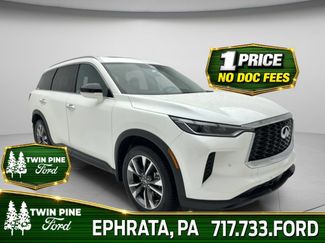 Used 2023 INFINITI QX60 Luxe w/ Cargo Package AWD/4WD video 1