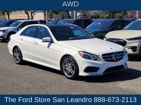 Used 2014 Mercedes-Benz E 550 4MATIC Sedan image 3