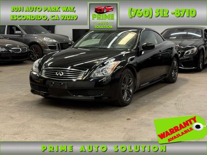 Used 2010 INFINITI G37 Convertible w/ Premium Pkg