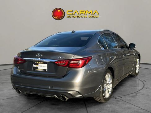 Used 2018 INFINITI Q50 Luxe w/ Cargo Package (L95) image 7