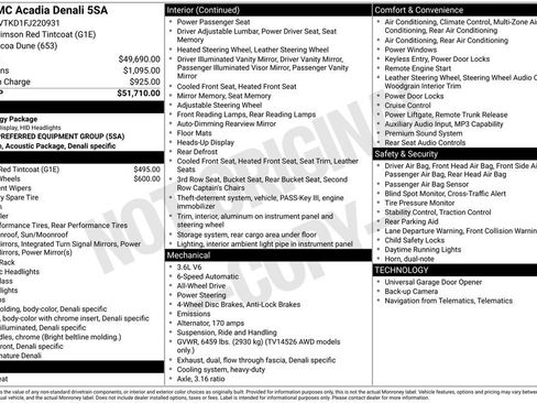 Used 2015 GMC Acadia Denali image 6