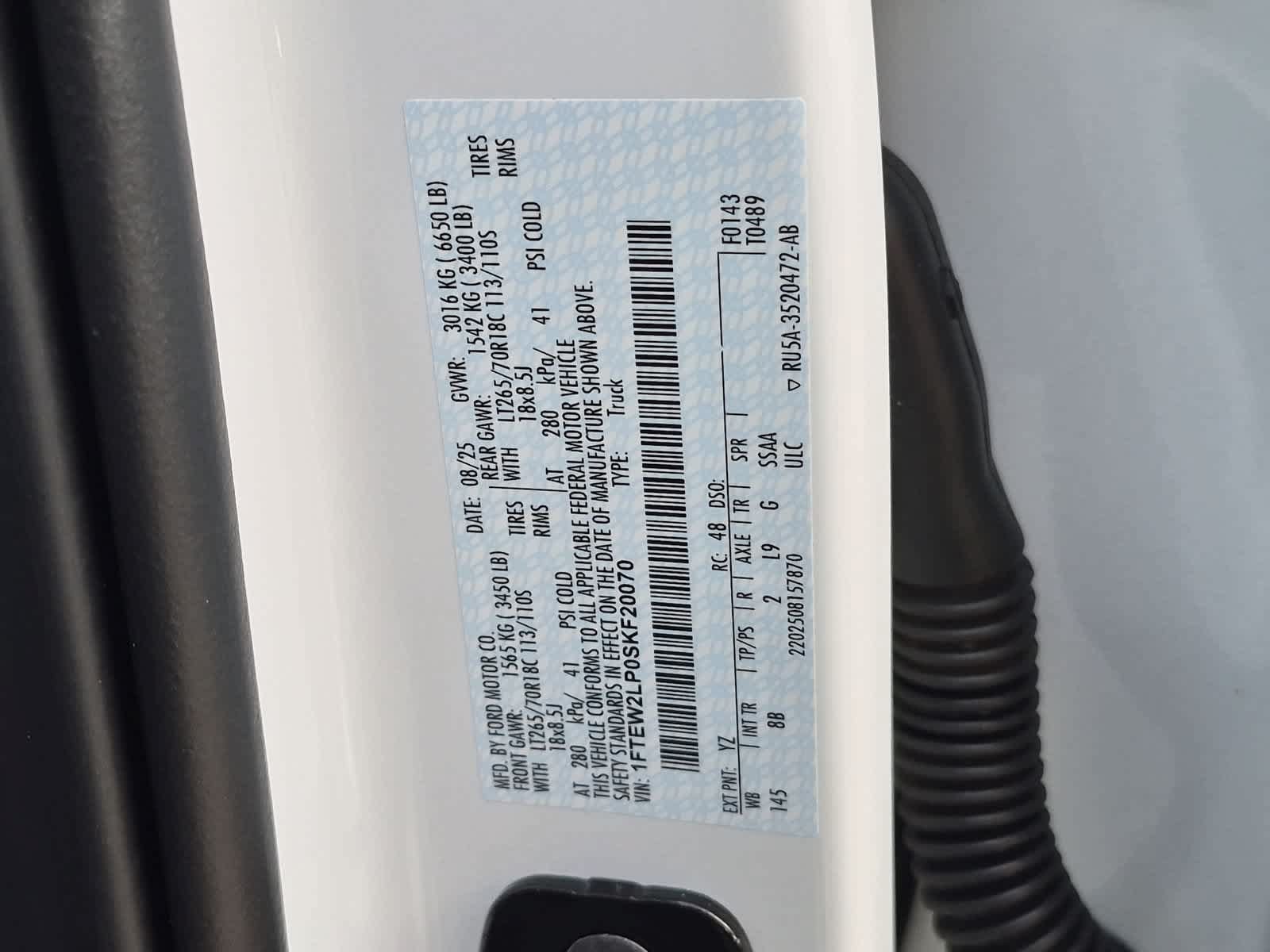 Used 2025 Ford F150 STX w/ Equipment Group 201A FX4 AWD/4WD image 36