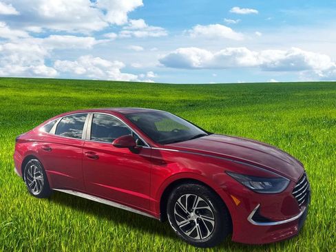 Used 2020 Hyundai Sonata Blue image 3