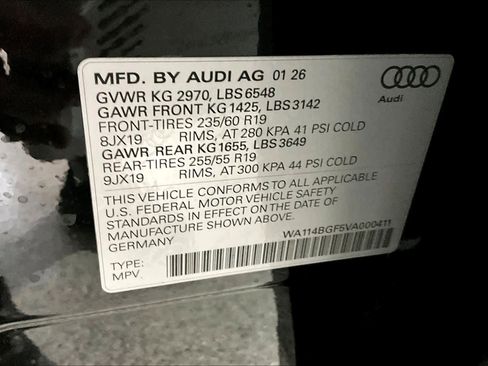 New 2027 Audi Q6 e-tron Premium AWD/4WD image 17