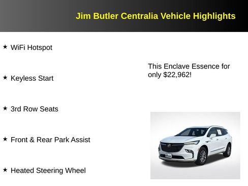 Used 2022 Buick Enclave Essence FWD image 11