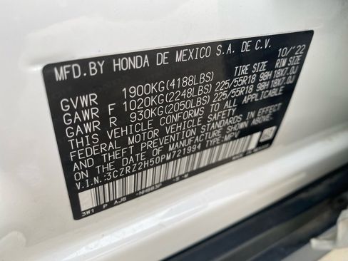 Certified 2023 Honda HR-V Sport image 39