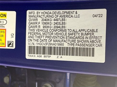 Used 2022 Honda Accord Sport image 30