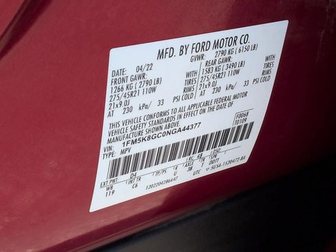 Used 2022 Ford Explorer ST w/ Equipment Group 401A AWD/4WD image 39