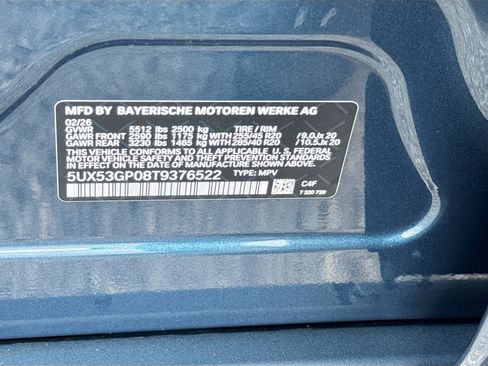 New 2026 BMW X3 xDrive30 w/ Convenience Package image 43