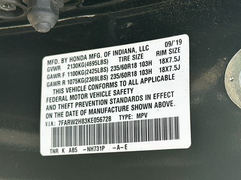 Used 2019 Honda CR-V EX-L image 12