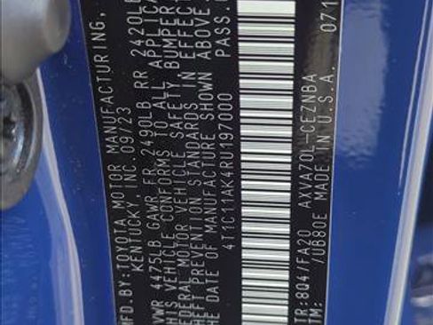 Certified 2024 Toyota Camry LE FWD image 26