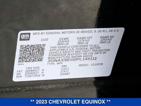 Certified 2023 Chevrolet Equinox LS w/ LS Convenience Package image 47