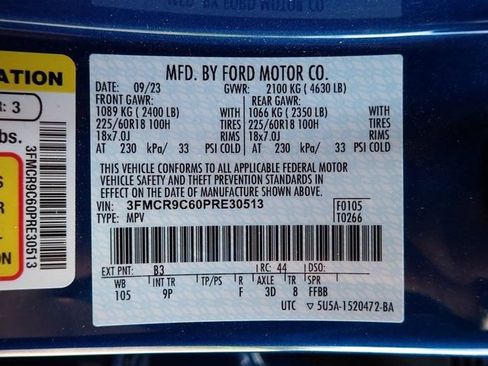 Used 2023 Ford Bronco Sport Outer Banks w/ Tech Package AWD/4WD image 14