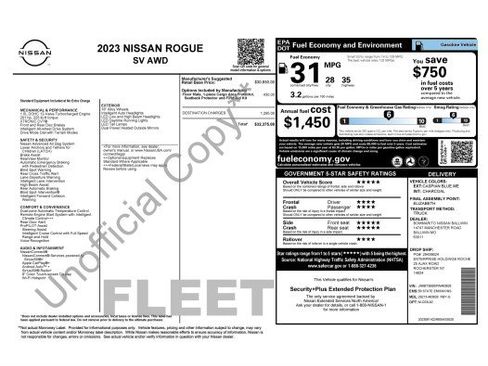 Used 2023 Nissan Rogue SV AWD/4WD image 4