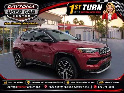 Certified 2024 Jeep Compass Limited w/ Elite Group AWD/4WD image 1
