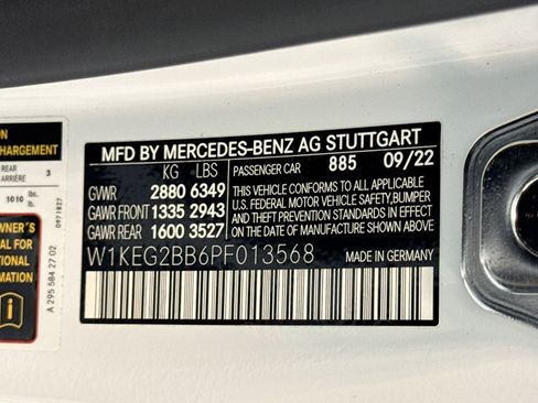 Certified 2023 Mercedes-Benz EQE 350+ Sedan image 30