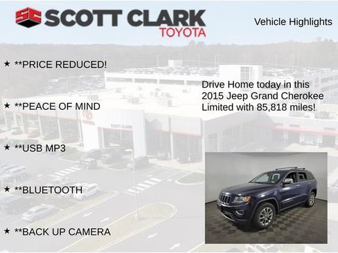 Used 2015 Jeep Grand Cherokee Limited image 7