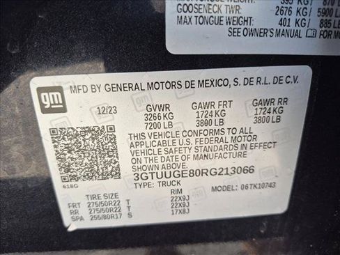 Used 2024 GMC Sierra 1500 Denali w/ Denali Reserve Package AWD/4WD image 24