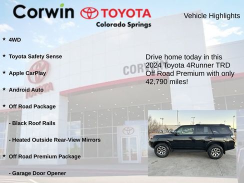 Used 2024 Toyota 4Runner TRD Off-Road Premium image 6