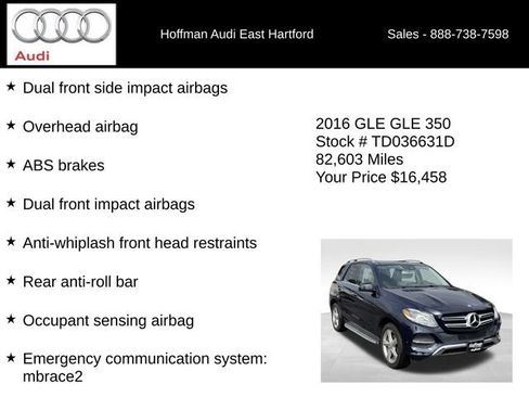 Used 2016 Mercedes-Benz GLE 350 4MATIC image 24
