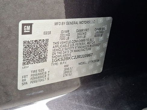 Used 2018 GMC Yukon SLT w/ Enhanced Security Package image 29