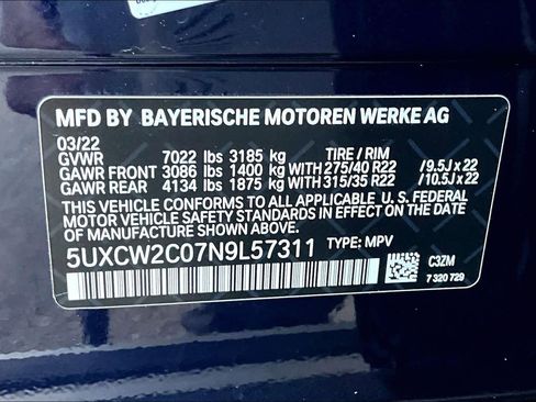 Used 2022 BMW X7 xDrive40i w/ Premium Package image 31