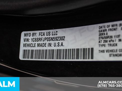 Used 2025 RAM 1500 Laramie AWD/4WD image 36